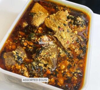 Assorted Egusi Soup