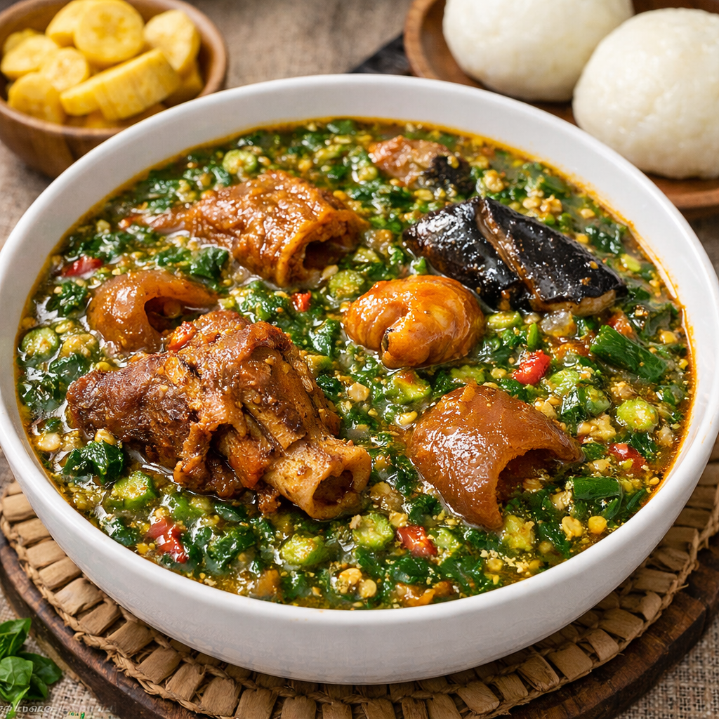 Mixed Protein Okro