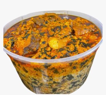 Hakefish/Markerel Egusi Soup