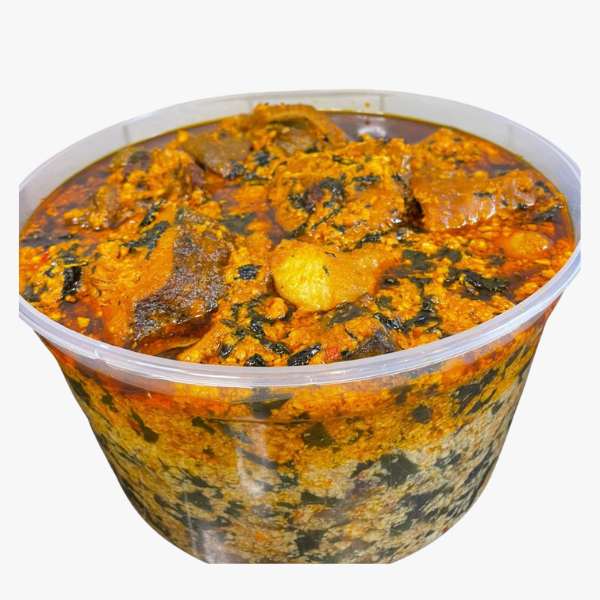 Hakefish/Markerel Egusi Soup