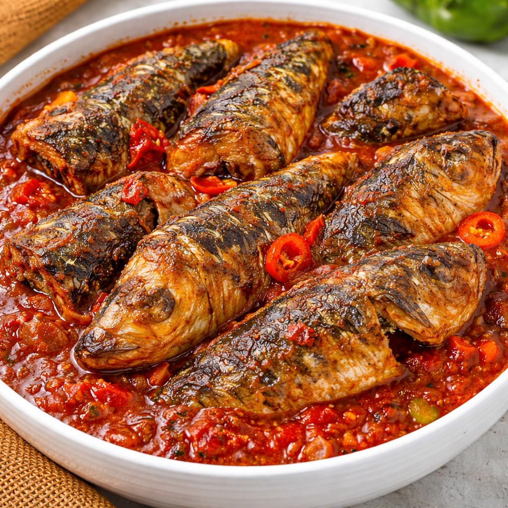 Croaker or Tilapia Fish Stew