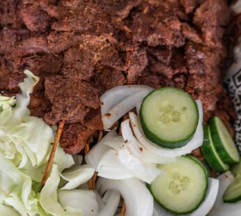 Tray of Suya